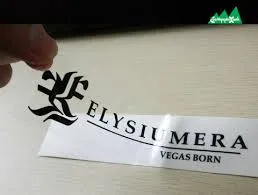 PVC sticker