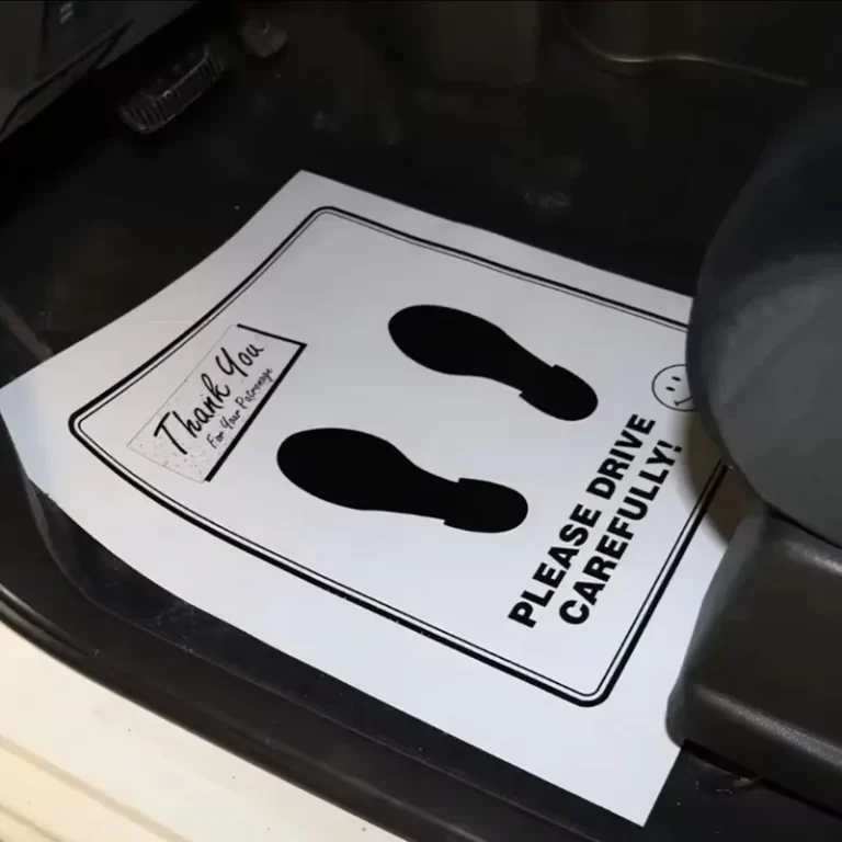 Paper Floor Car Mats